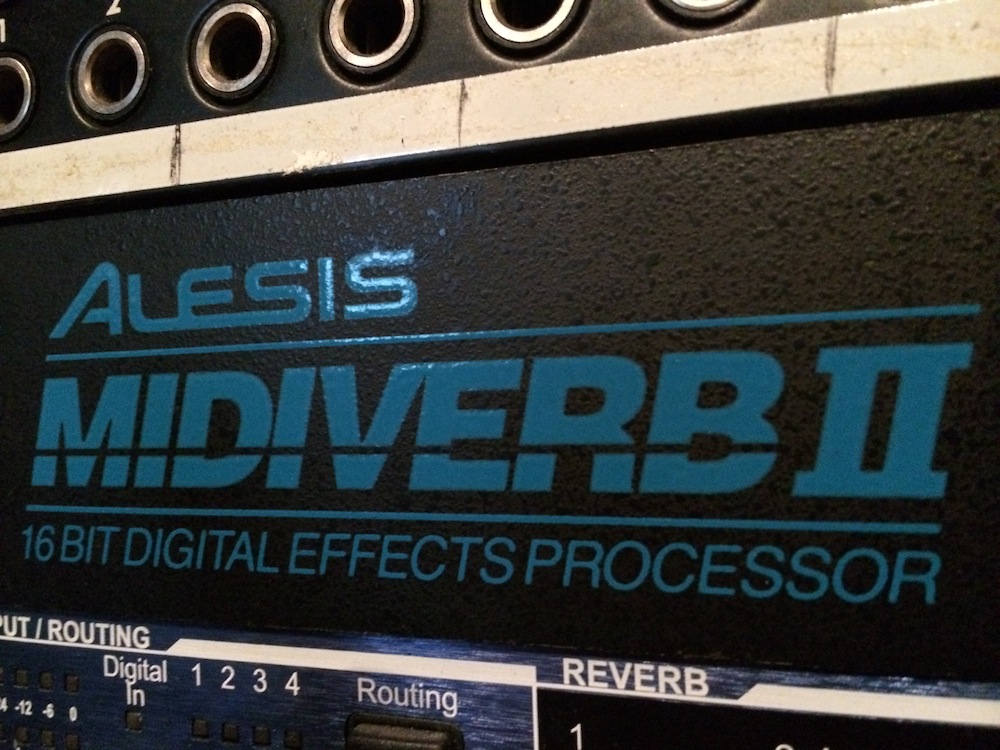 NYC Recording Studio Gear Alesis MidiVerb II
