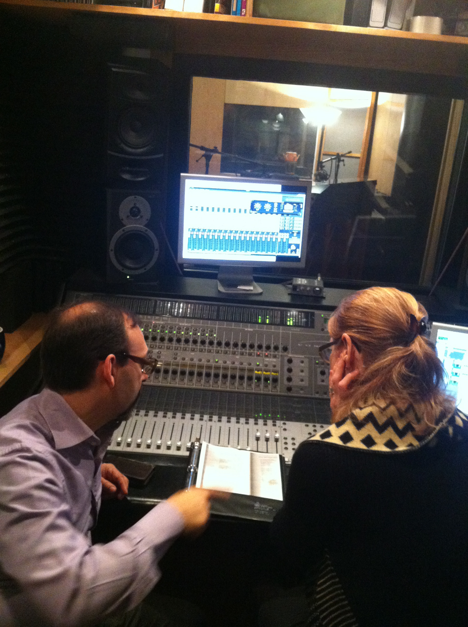 Composer Roman Hurko Recording