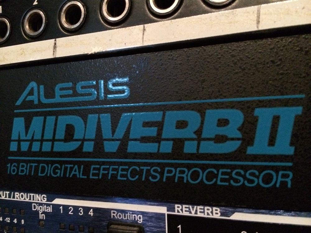 NYC Recording Studio Gear AlesisVerb II