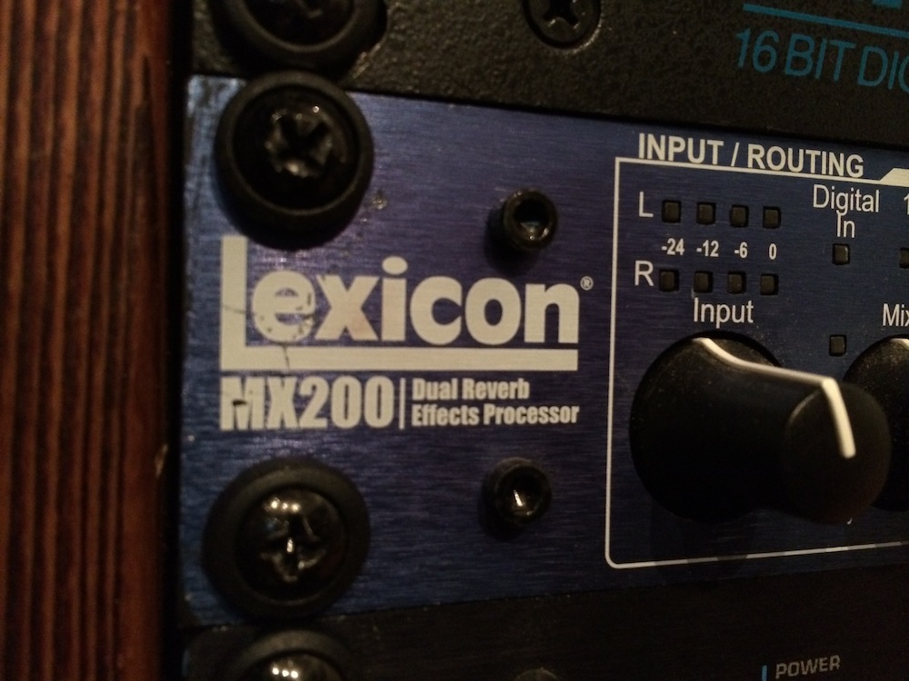 NYC Recording Studio Gear Lexicon MX200