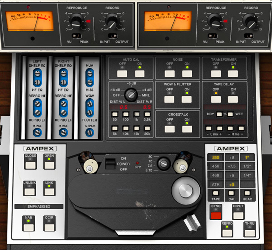 NYC Recording Studio Gear UAD Ampex ATR-102