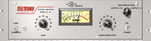 UAD LA-2A Compressor – NYC Recording Studio