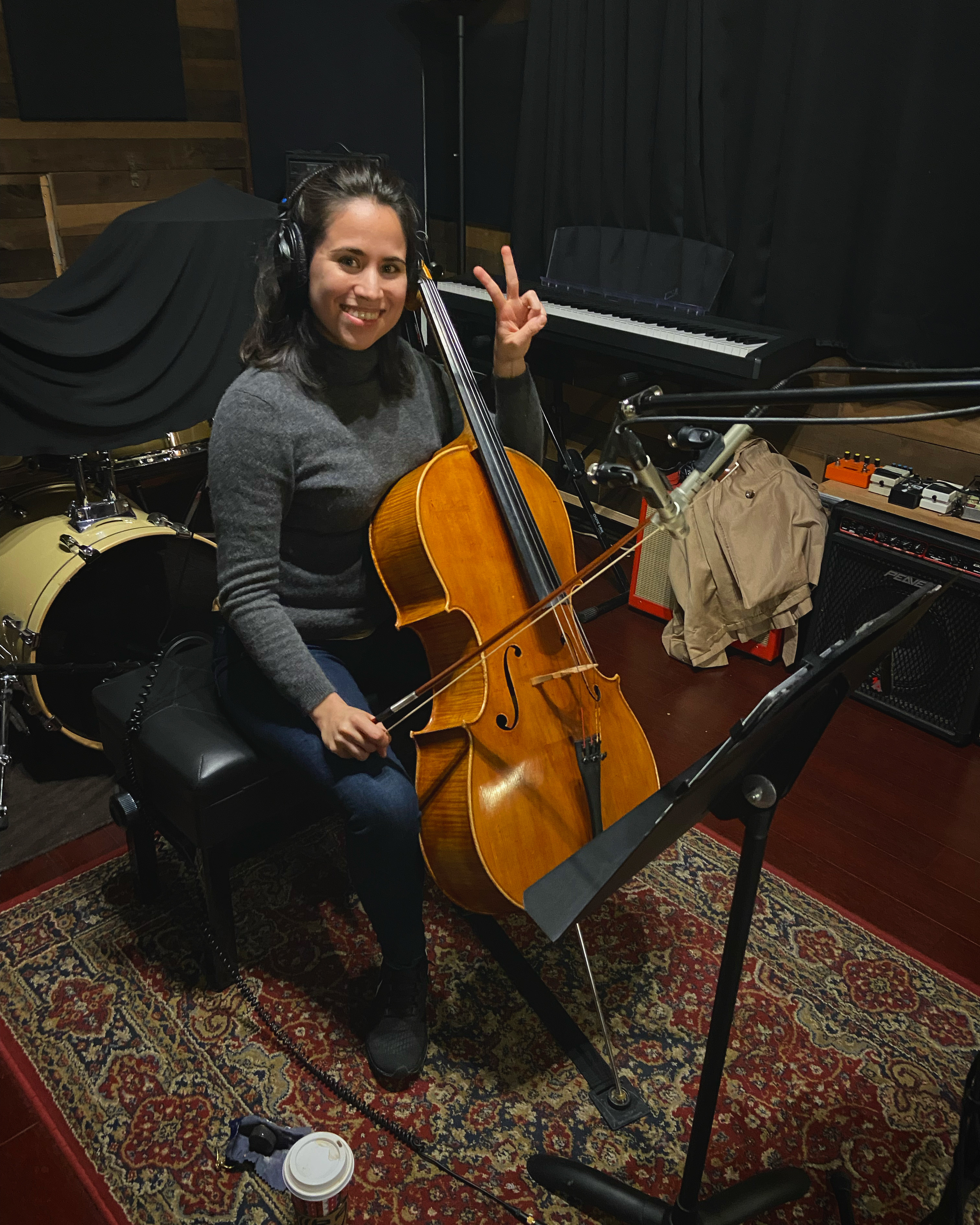 NYC Recording Studio Christine Lamprea Cello
