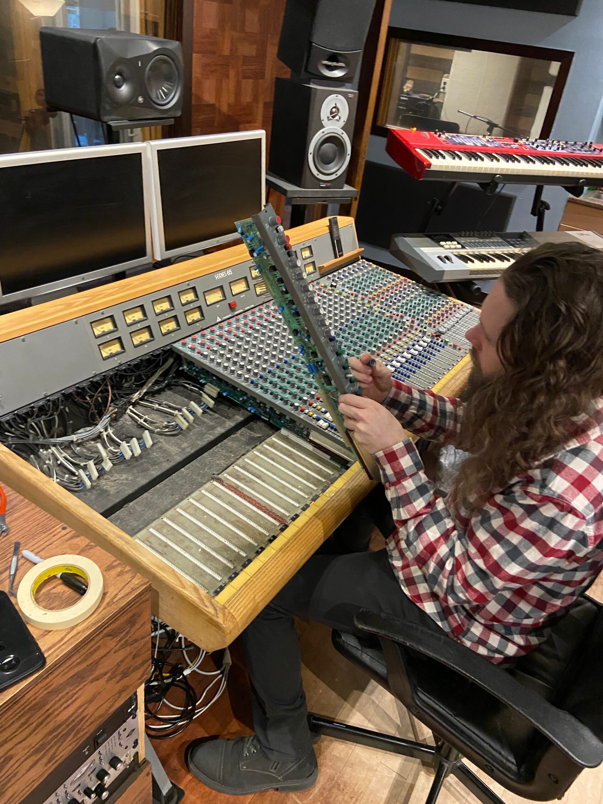 NYC Recording Studio Mixing Console Technician