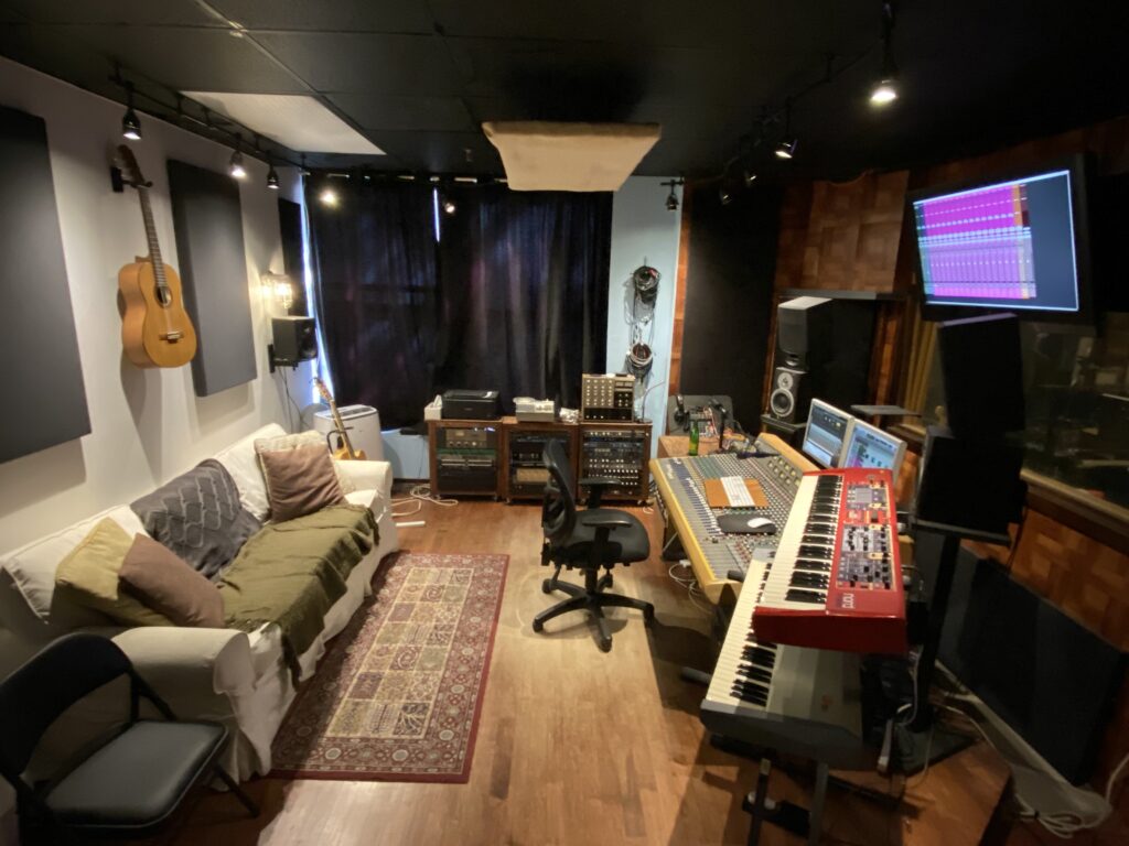NYC Recording Studio Control Room Vibes